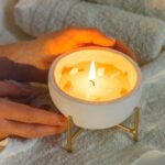 Vela tópica para masajes que hidrata la piel y brinda una experiencia de relajación y bienestar.
